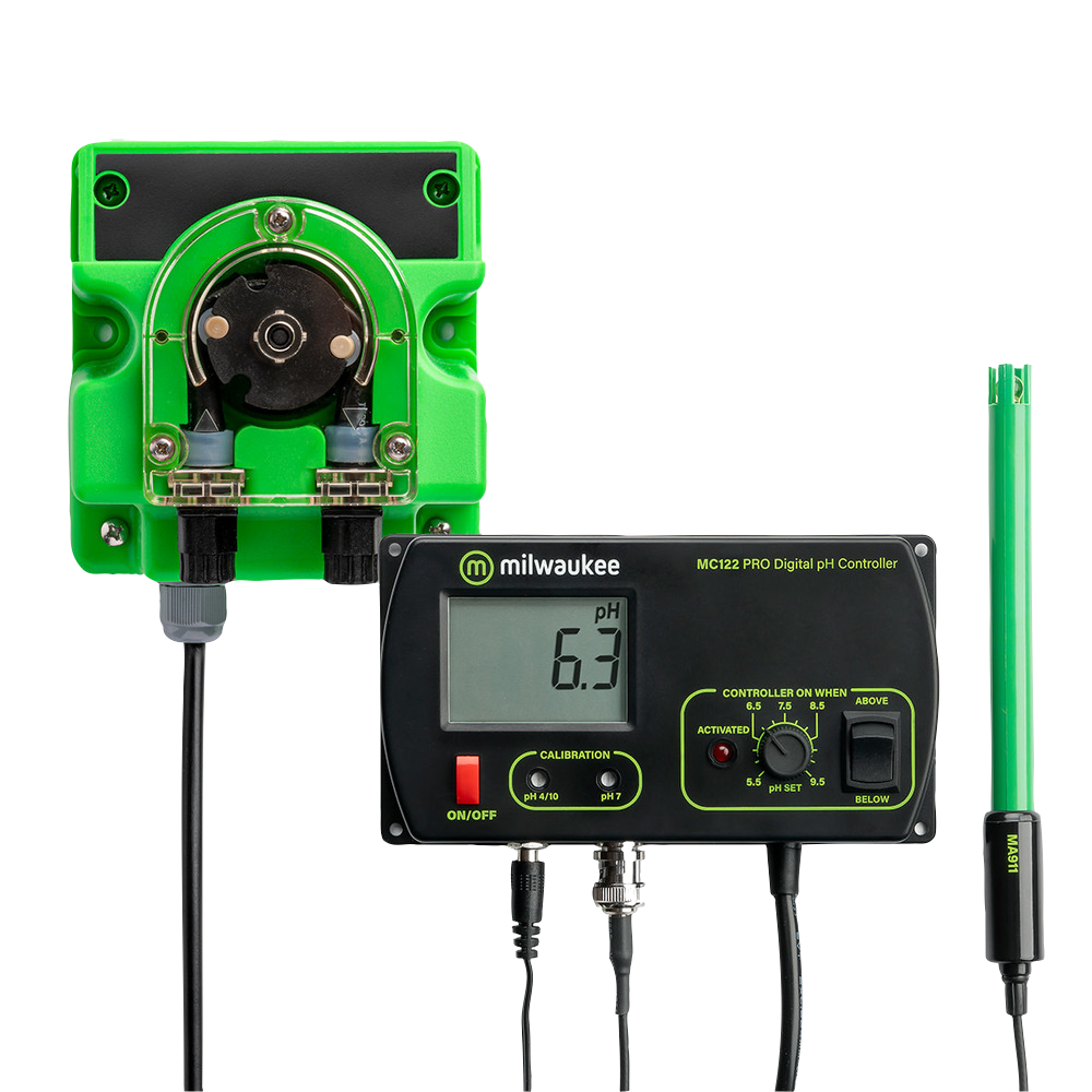 Milwaukee Kit controlador de pH + bomba MC720